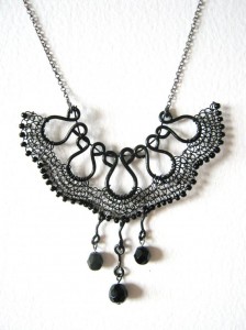 VN1. Alessandra necklace VN1. Alessandra necklace: Vintage Noir collection, Alessandra necklace, £60