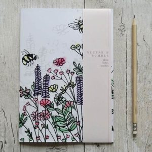 Nectar & Bumble Bee Wildflower Meadow Notebook