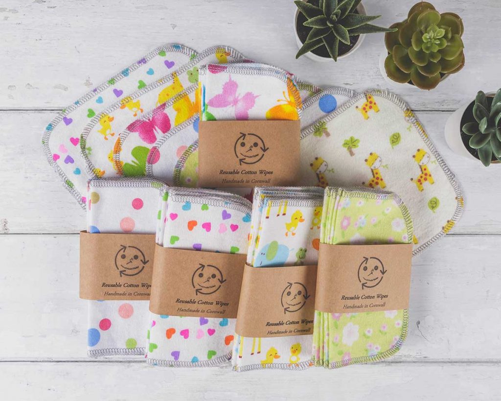 Reusable cotton wipes - Handmade Tales